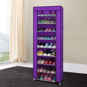 Gabinete Organizador de Zapatos 9 Pisos Zapatera con Forro